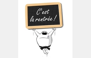 C'EST LA RENTREE!!