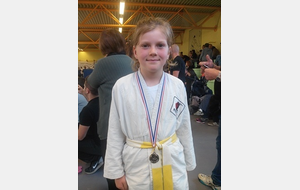 Marion 2ème au judo