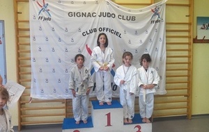Nina 1ère et Abrielle 3ème au judo