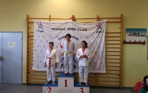 Emilie 3ème au judo