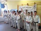 L'équipe 3ème au judo